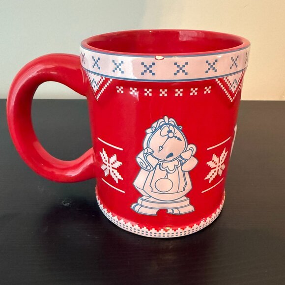 Disney Beauty And The Beast Teacup Christmas - Picture 1 of 7